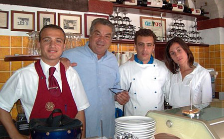 La gelateria Da Gianni gestita a Porto Rotondo da Giovanni Lombardo