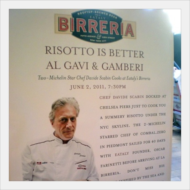 Per l'apertura della Birreria la star in cucina è Davide Scabin