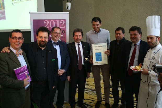 Andrea Berton del Trussardi alla Scala premiato a Golosaria 2012