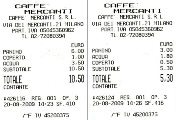 Il doppio prezzo, straniero-italiano, dei bar del centro di Milano 