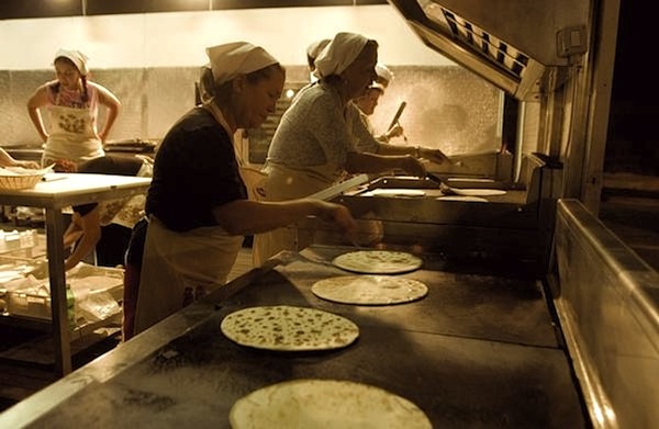 piada romagnola, piadina romagnola, cottura piada