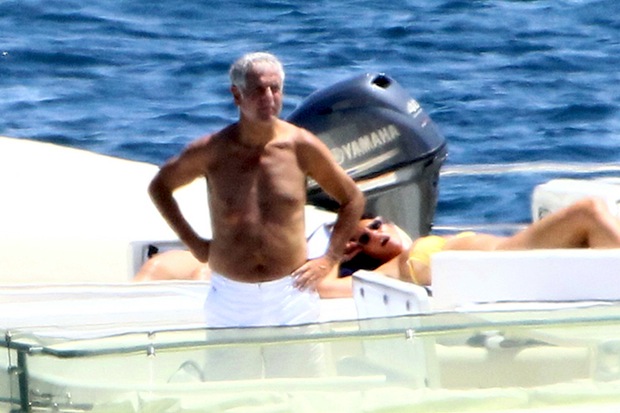 Robero Formigoni in vacanza