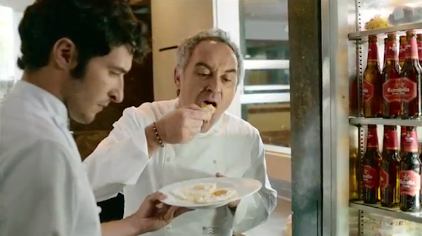 Ferran Adrià assaggia