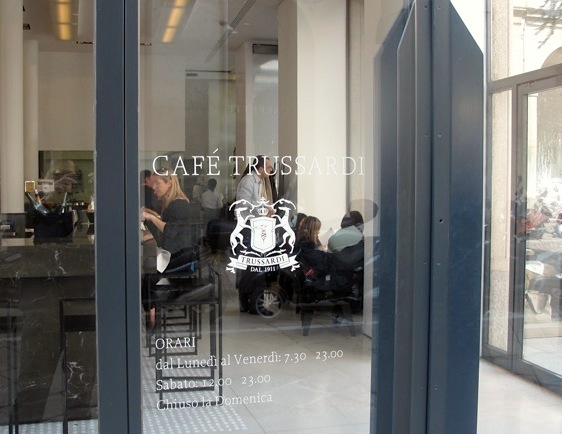 Il Trussardi Caffè a Milano