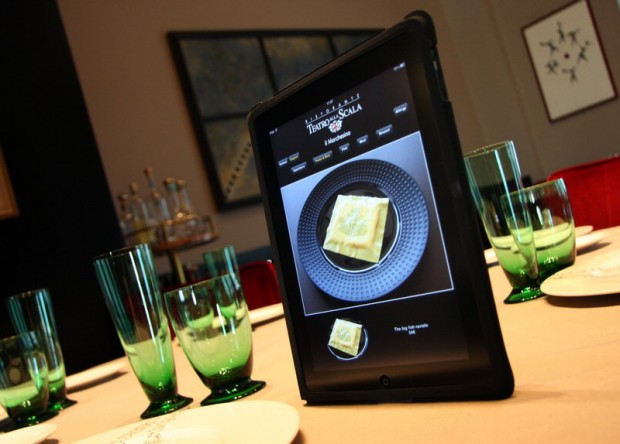 Al Marchesino di Milano si ordina dall'iPad