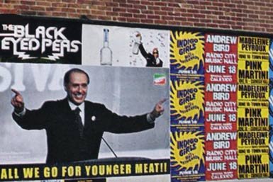 Nuovo tour americano per i Black Eyed Peas, promosso da questo manifesto Nuovo tour americano per i Black Eyed Peas, promosso da questo manifesto
