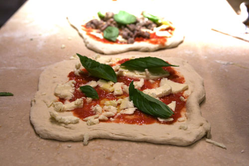 Stendere la pizza