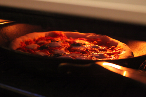 Cottura della pizza