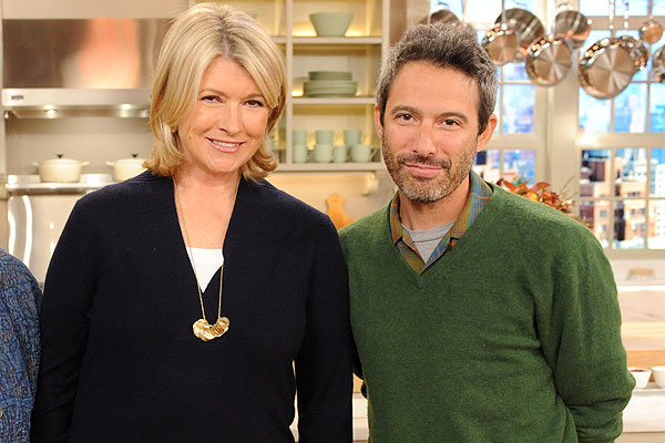 Adam Horovitz, AKA Ad-Rock dei Beastie Boys con Martha Stewart