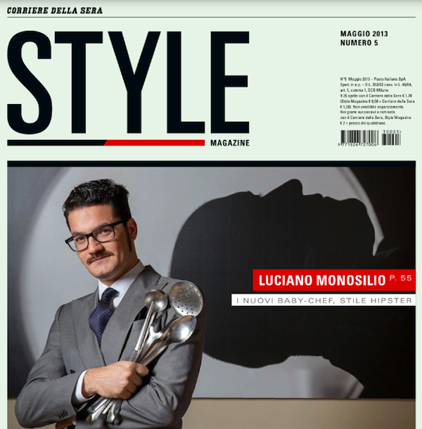 copertina, Style, Luciano Monosilio