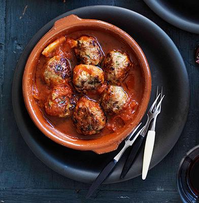 Albóndigas al pomodoro piccante Albóndigas al pomodoro piccante