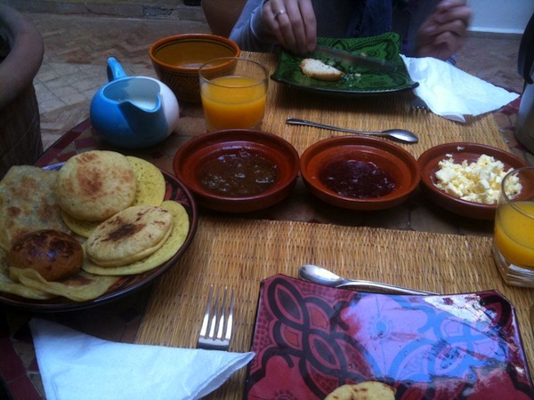 pane, chutney, formaggi, colazione, marocco