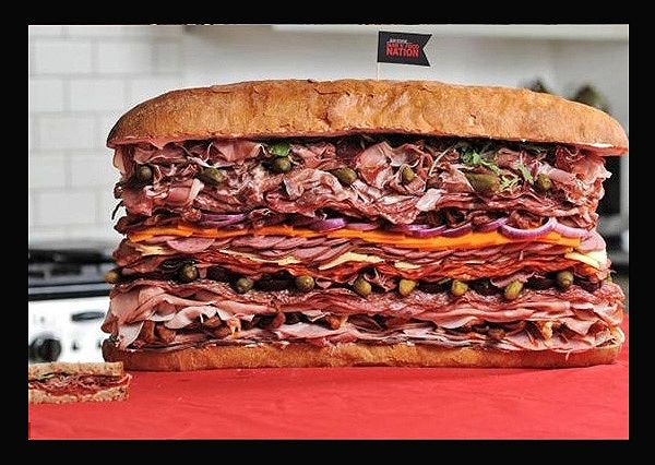 World’s Meatiest Sandwich