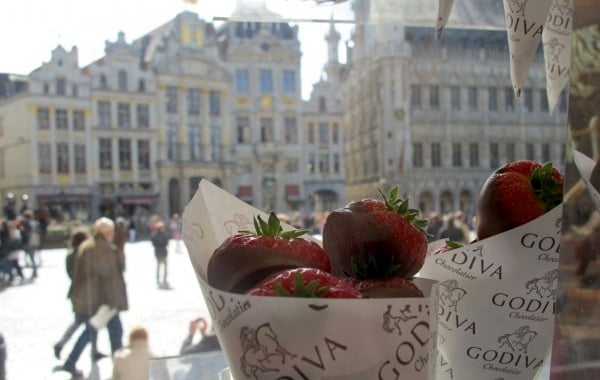 Godiva, cioccolato, Bruxelles