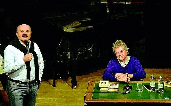 Oscar Farinetti e Alessandro Baricco