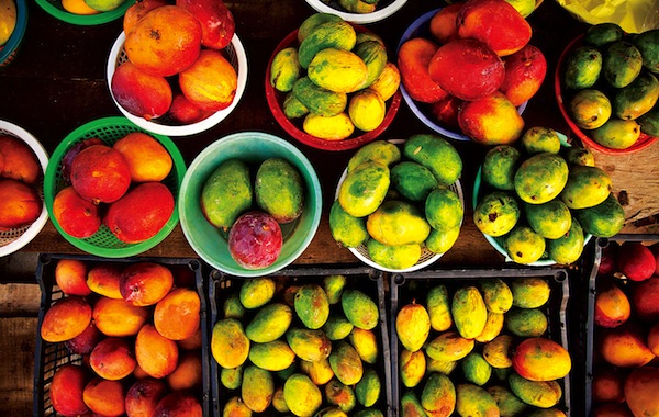 messico, mercato della frutta