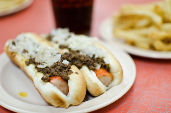 System Wiener, hot dog New York style System Wiener, hot dog New York style