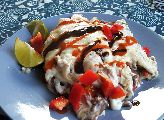 Enchiladas Suizas, cucina messicana