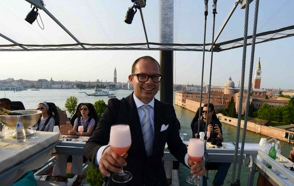 Cena volante, Hotel Cipriani, venezia