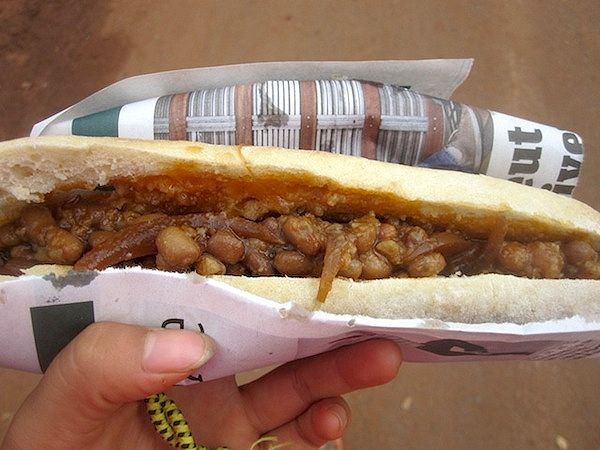 Senegal: Sandwich di fagioli Senegal, Sandwich di fagioli