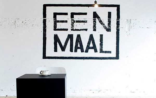 Eenmaal il primo ristorante con tavoli singoli ad Amsterdam