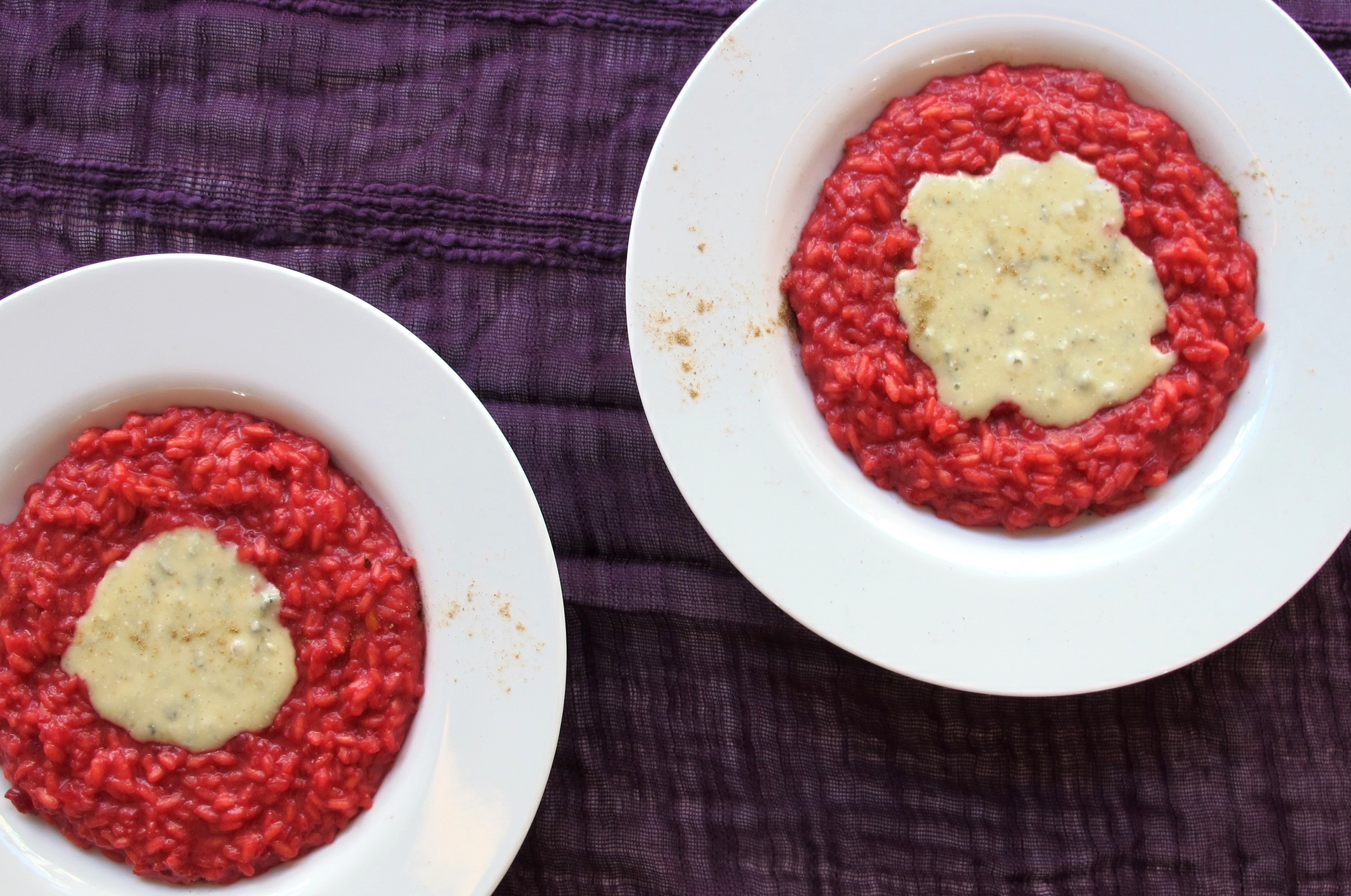 Risotto in crema di Blue Cheese