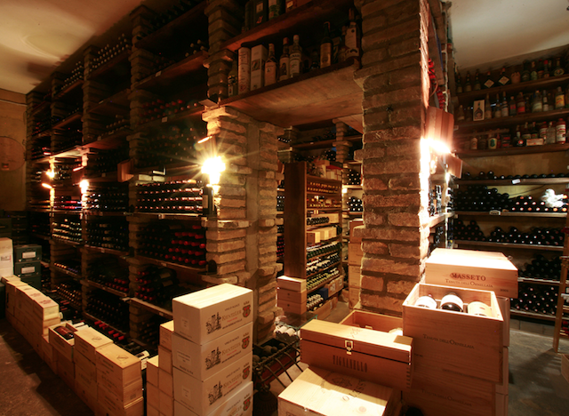 Dal Pescatore, cantina