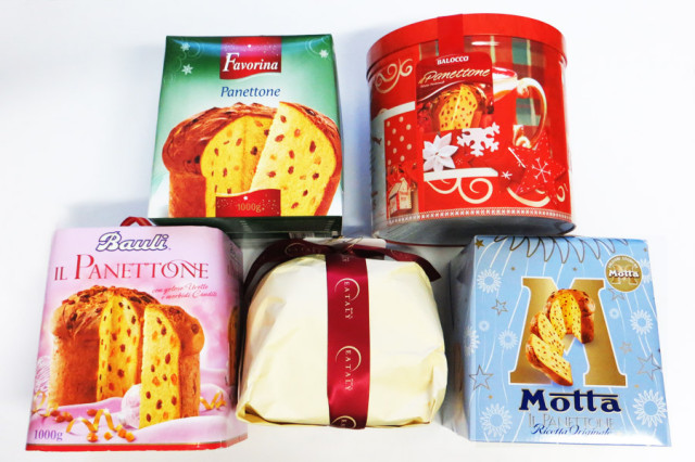 prova d'assaggio panettoni