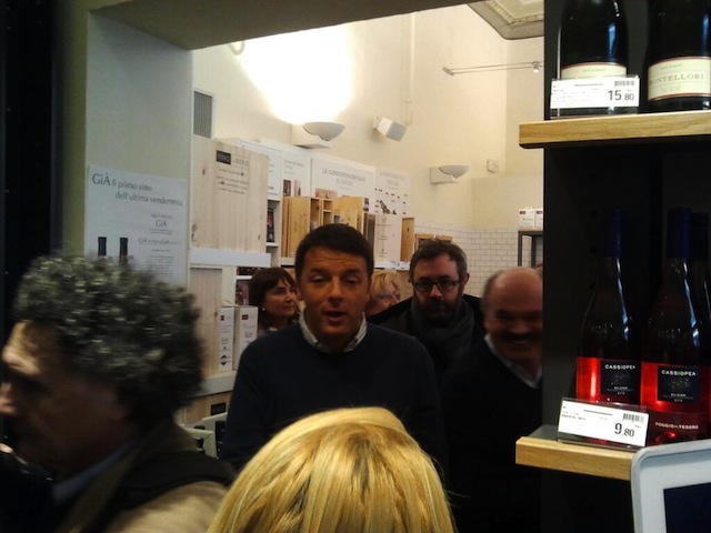 Matteo Renzi a Eataly Firenze