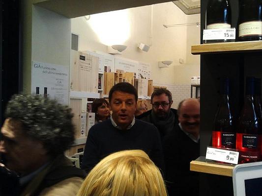 Matteo Renzi a Eataly Firenze