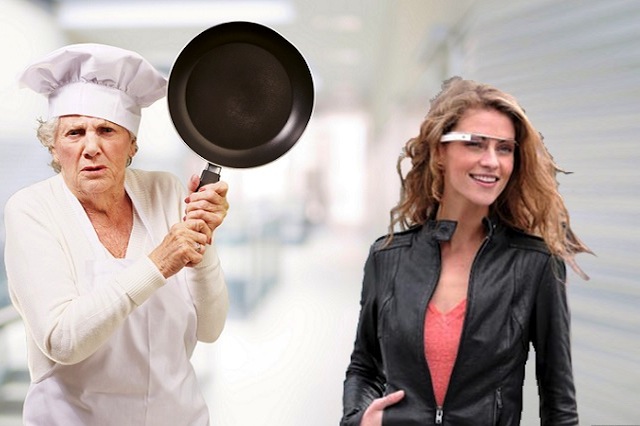 Cafonismi da ristorante: ferite mai chiuse riaperte dai Google Glass