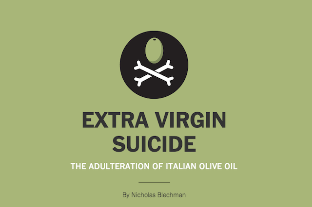 Come viene adulterato l'olio italiano