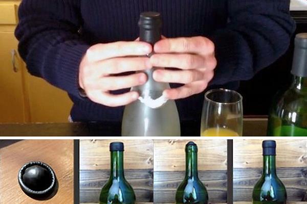 Il futuro è nel preservativo per “proteggere” le bottiglie di vino