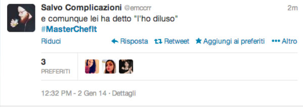 tweet dilusione