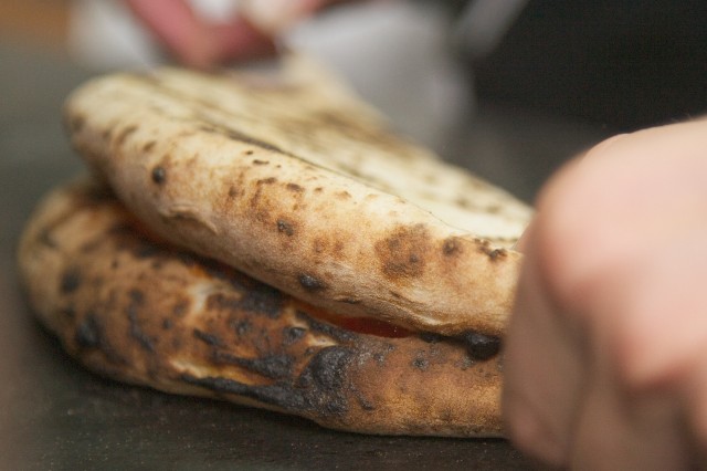 Pizza a libretto, Pepe in grani