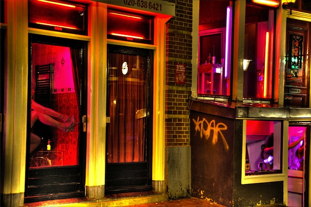Amsterdam, distretto a luci rosse