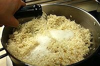 Risotto allo spumante