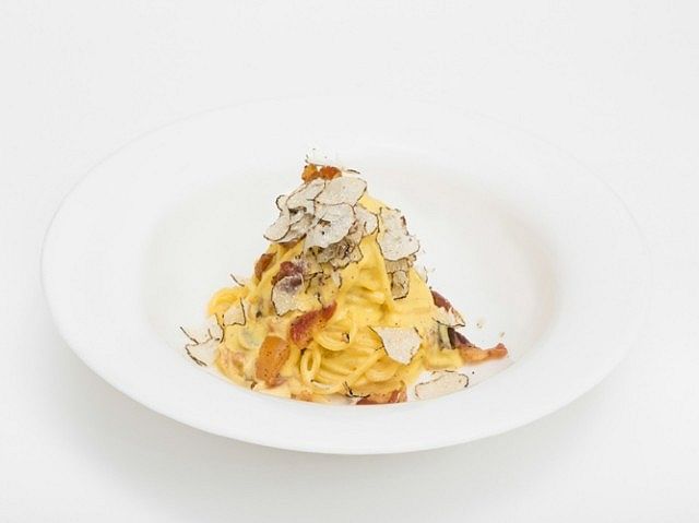 carbonara al tartufo nero
