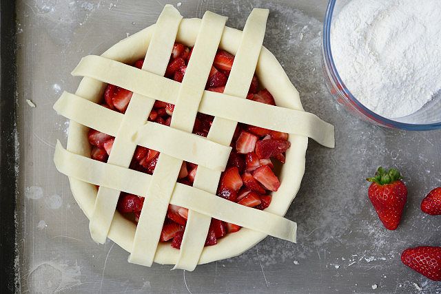ricetta perfetta strawberry pie