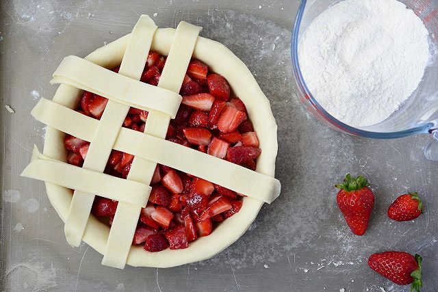 ricetta perfetta strawberry pie