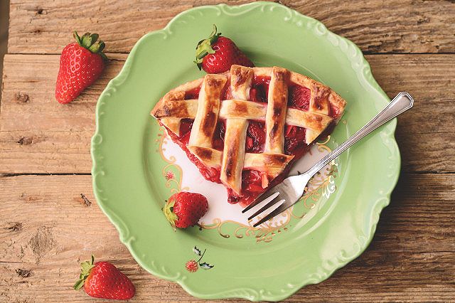ricetta, strawberry pie, perfetta