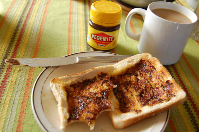vegemite sandwich