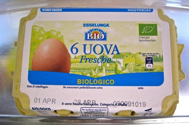Conservare le uova in frigo