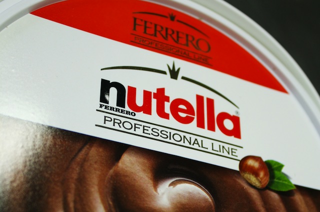 Nutella professional line