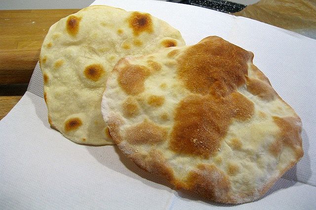 Pane senza lievito e sale