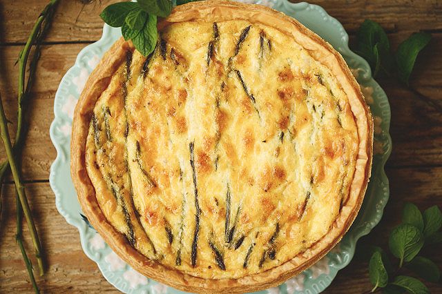 Quiche agli asparagi
