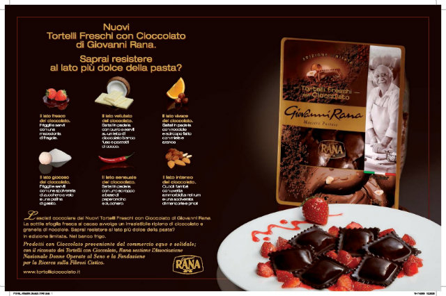 ravioli al cioccolato