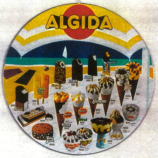 Bomboniera, gelati Algida