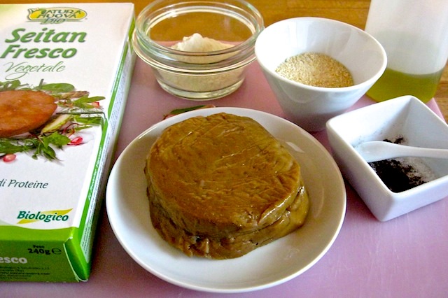 Seitan fritto - ingredienti