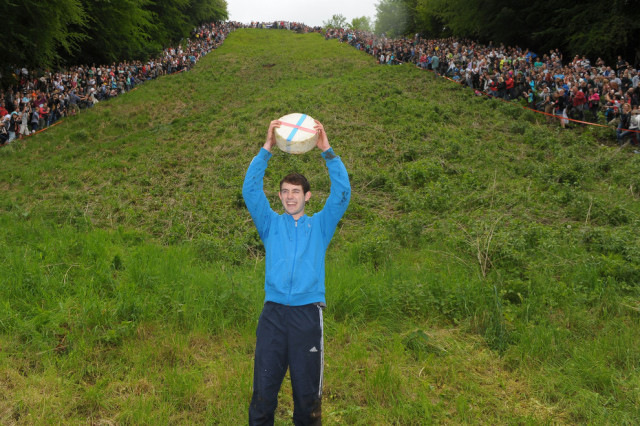 Cheese Rolling, il vincitore